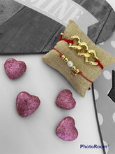 Load image into Gallery viewer, Love heart bracelet set