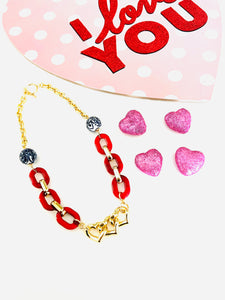 Raiza heart necklace