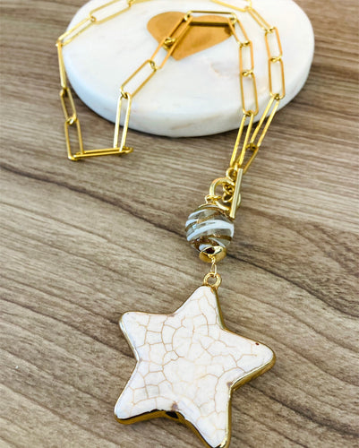 Snow Star Necklace