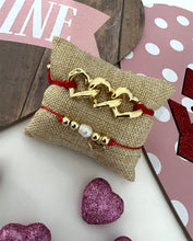 Load image into Gallery viewer, Love heart bracelet set