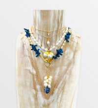 Load image into Gallery viewer, Megan pearl coral necklace