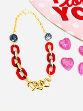 Load image into Gallery viewer, Raiza heart necklace