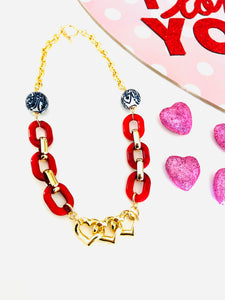 Raiza heart necklace