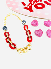 Load image into Gallery viewer, Raiza heart necklace